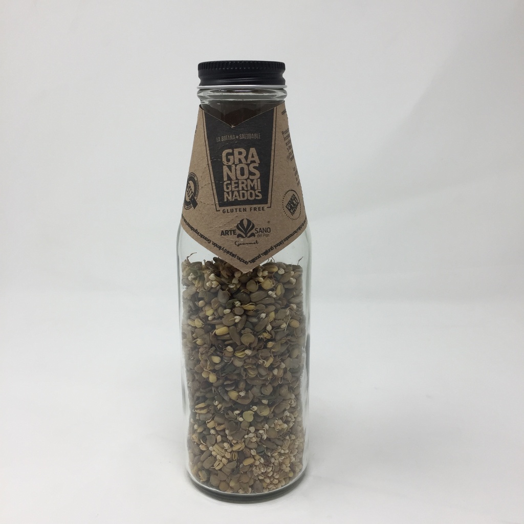 Botella Mix de Cereales y Germinados | Artesano 110 grs