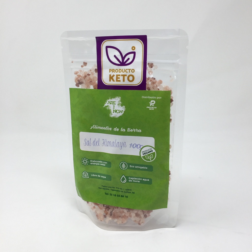 Sal Rosa del Himalaya en Grano | Artesano 100 grs