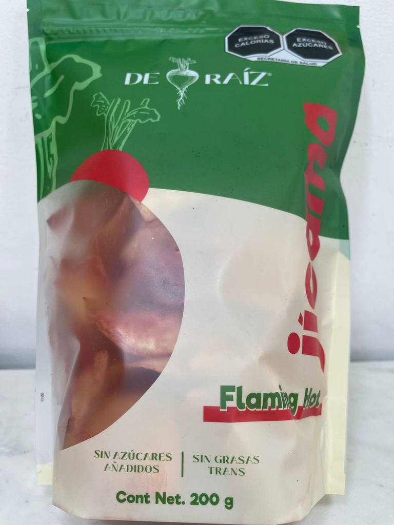Flaming Hot Chips de Jícama | De Raiz 200 grs