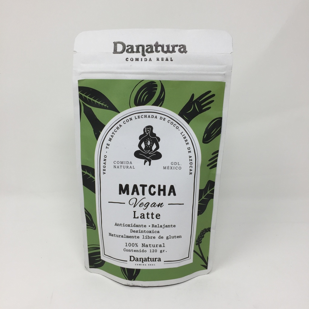 Té Matcha Vegan Latte | Danatura 120 grs