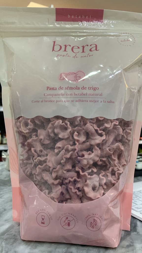 Campanelle de Betabel Pasta | Brera By MNMS 450 grs