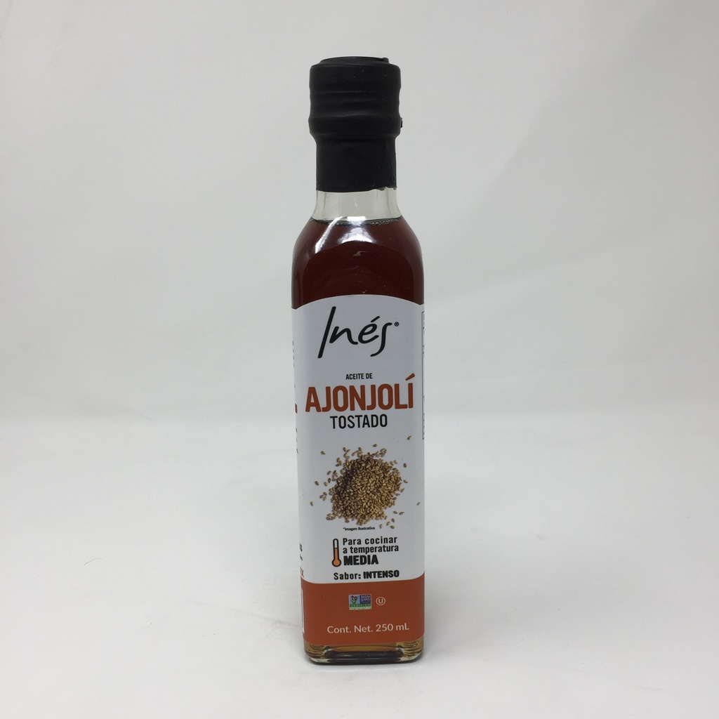 Aceite de Ajonjoli Tostado | Ines 250 ml