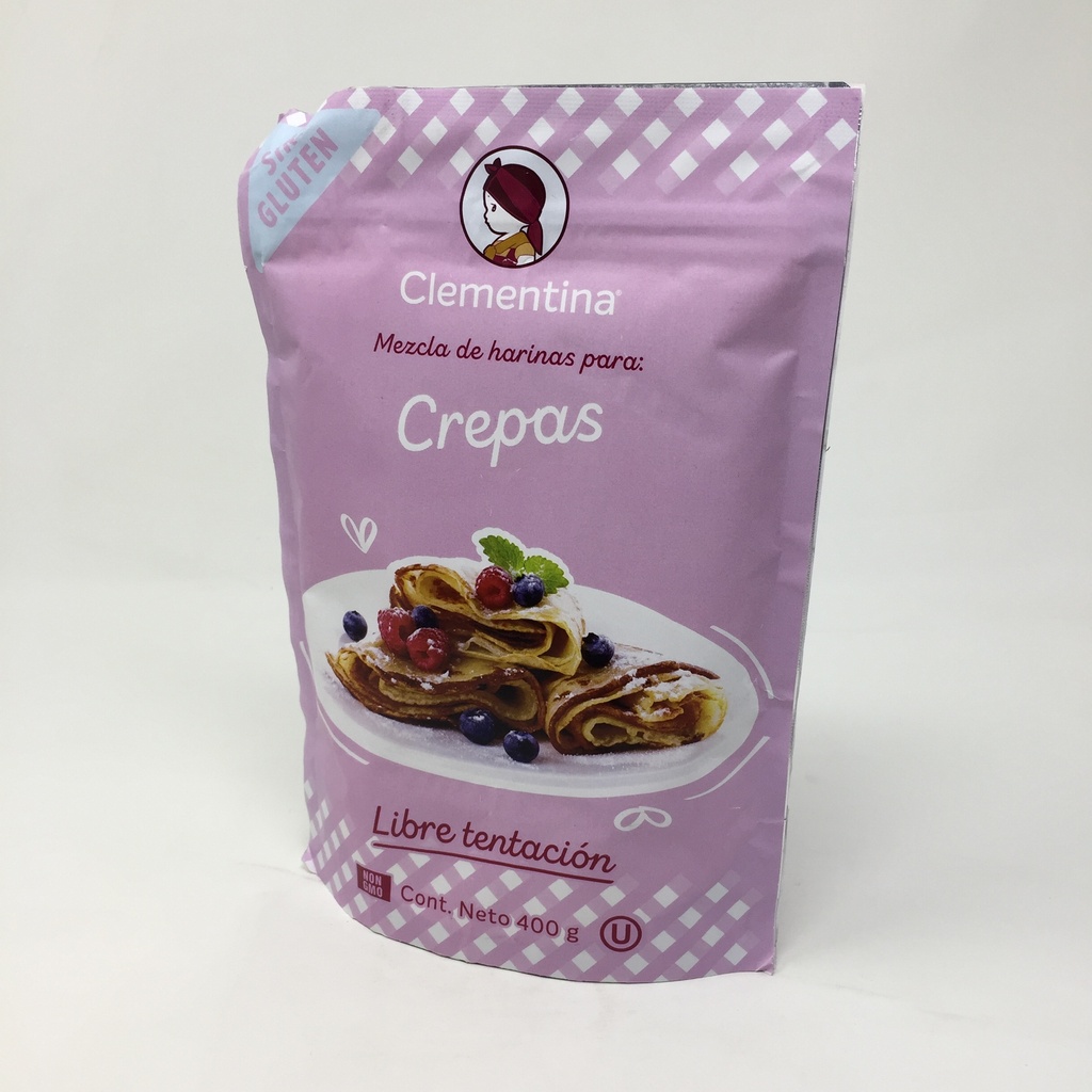 Harina para Crepas Sin Gluten | Clementina 400 grs