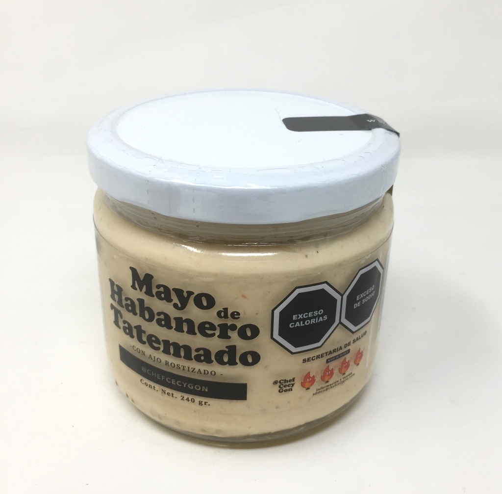 Mayonesa de Habanero Tatemado | CecyGon 240 grs