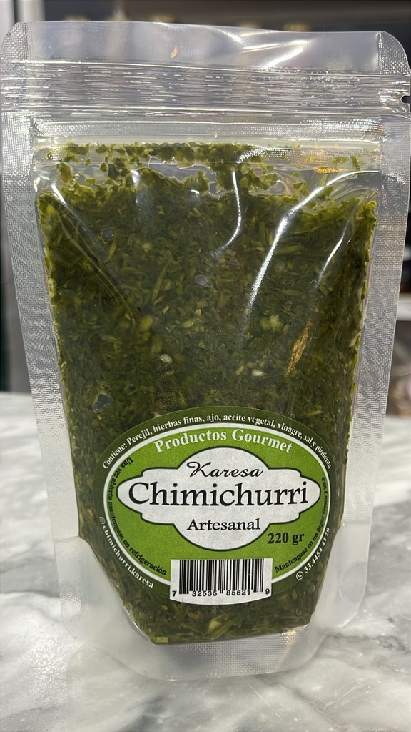 Chimichurri Artesanal Bolsa | Karesa 220 g
