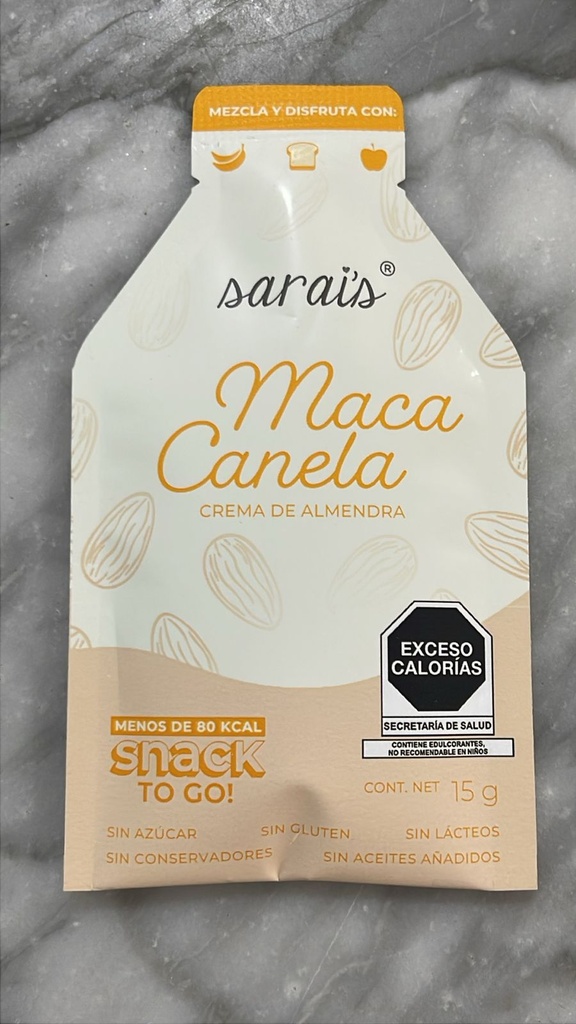 To Go Crema de Maca Canela Keto | Sarais By Casa Falco