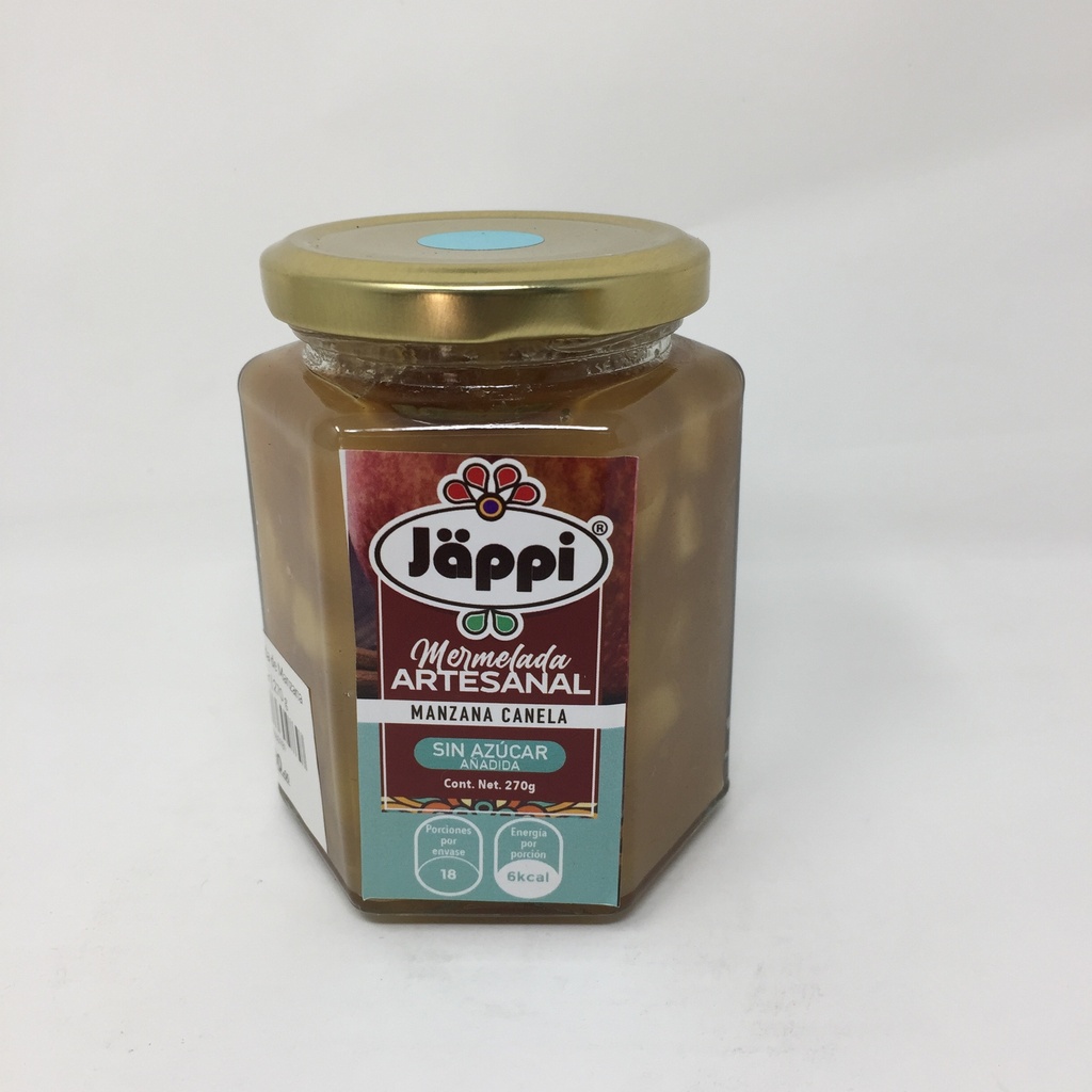Manzana sin Azucar Mermelada | Jappi 270 g