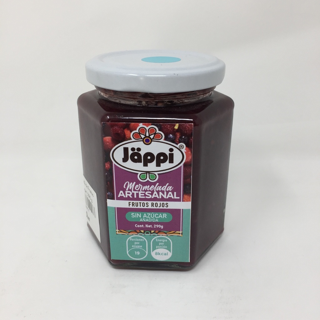 Frutos Rojos sin Azucar Mermelada | Jappi 290 g