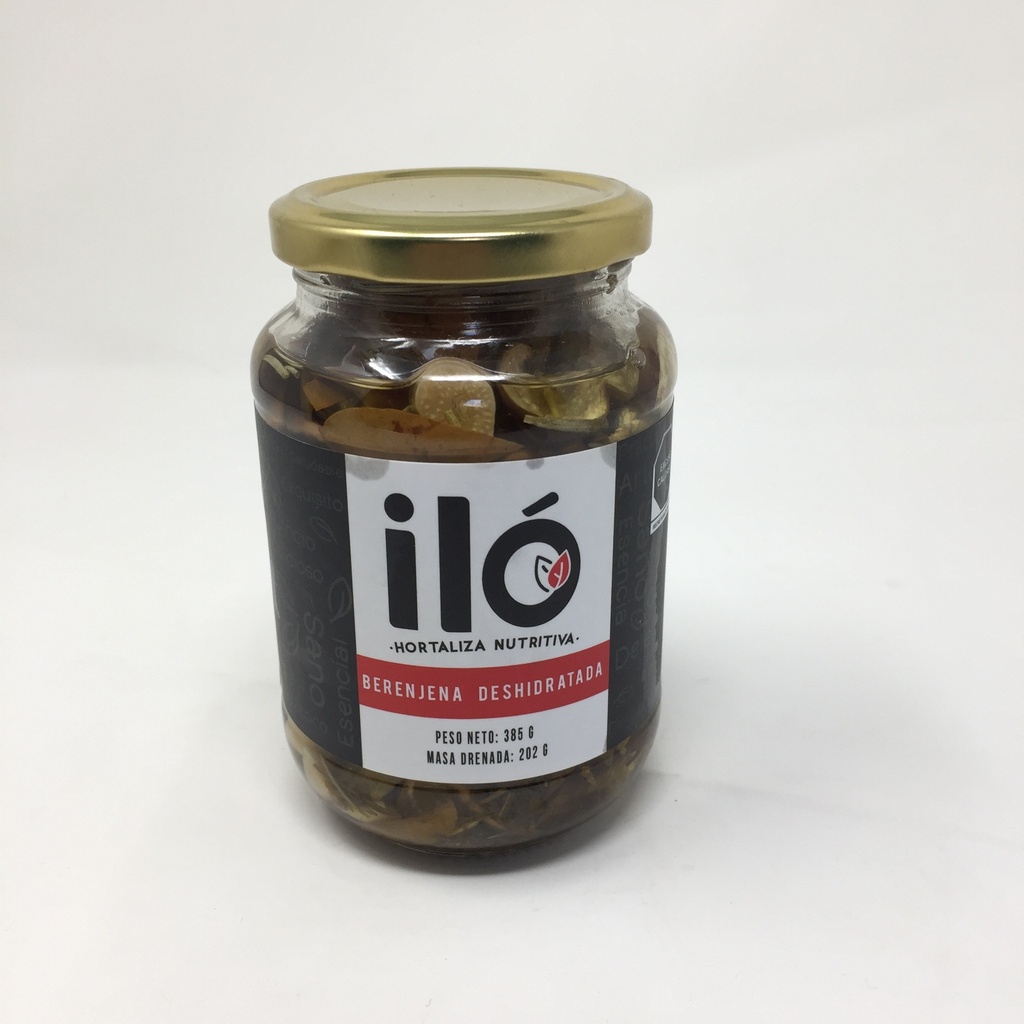 Berenjena Deshidratada | Ilo Hortaliza Frasco 385 g