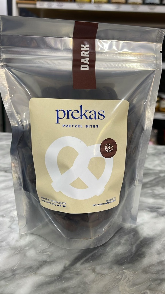 Dark Chocolate Pretzels | Prekas 150 g