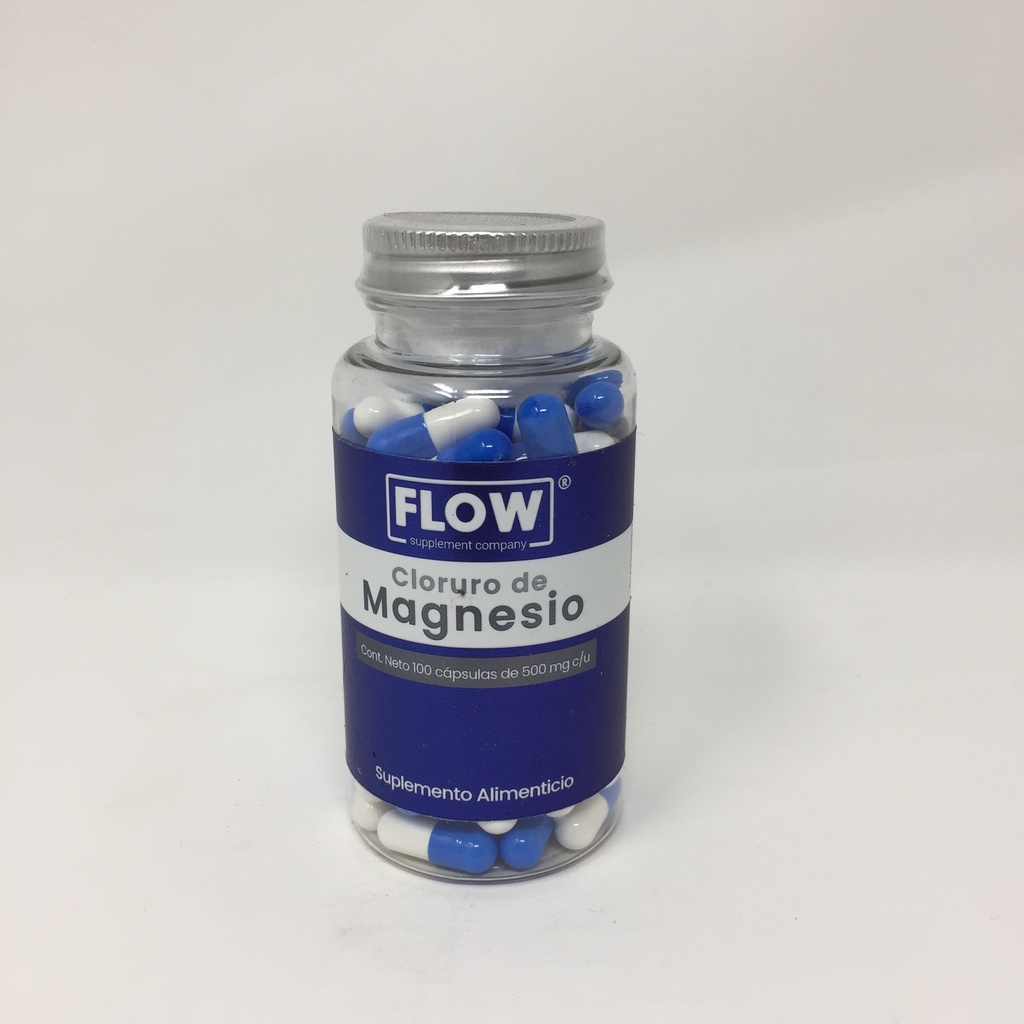 Cloruro de Magnesio | Flow 100 capsulas