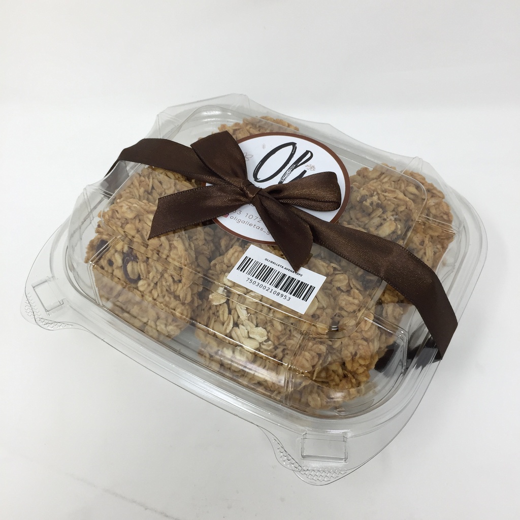 Galletas de Avena con Miel | Oli Galletas Caja 12 pz