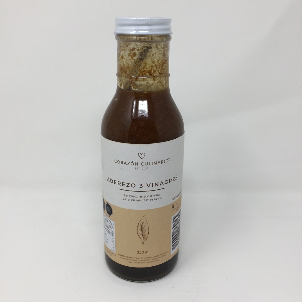 Aderezo 3 Vinagres | MNMS 350 ml