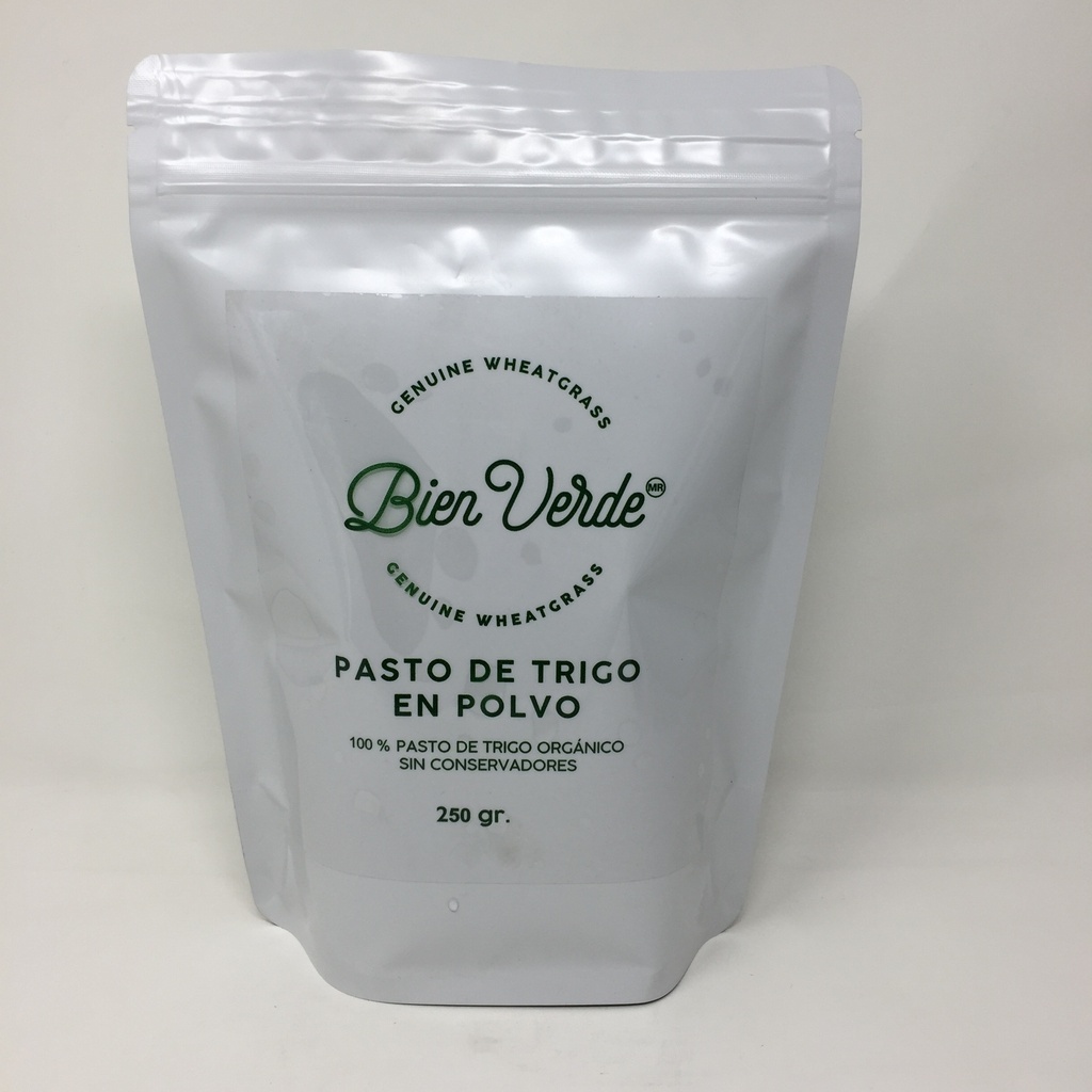 Pasto de Trigo en Polvo Grande | Bien Verde 250 g