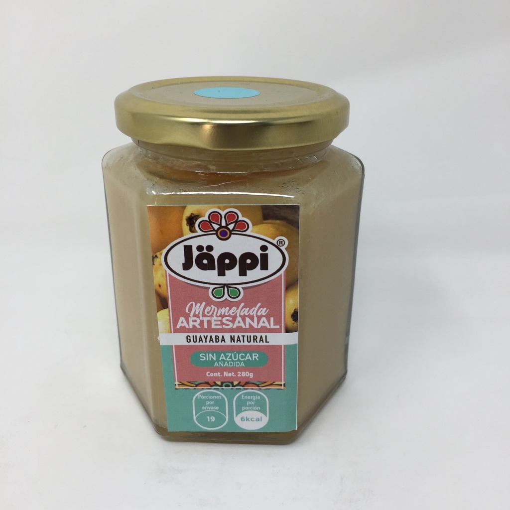 Guayaba sin Azucar Mermelada | Jappi 280 g