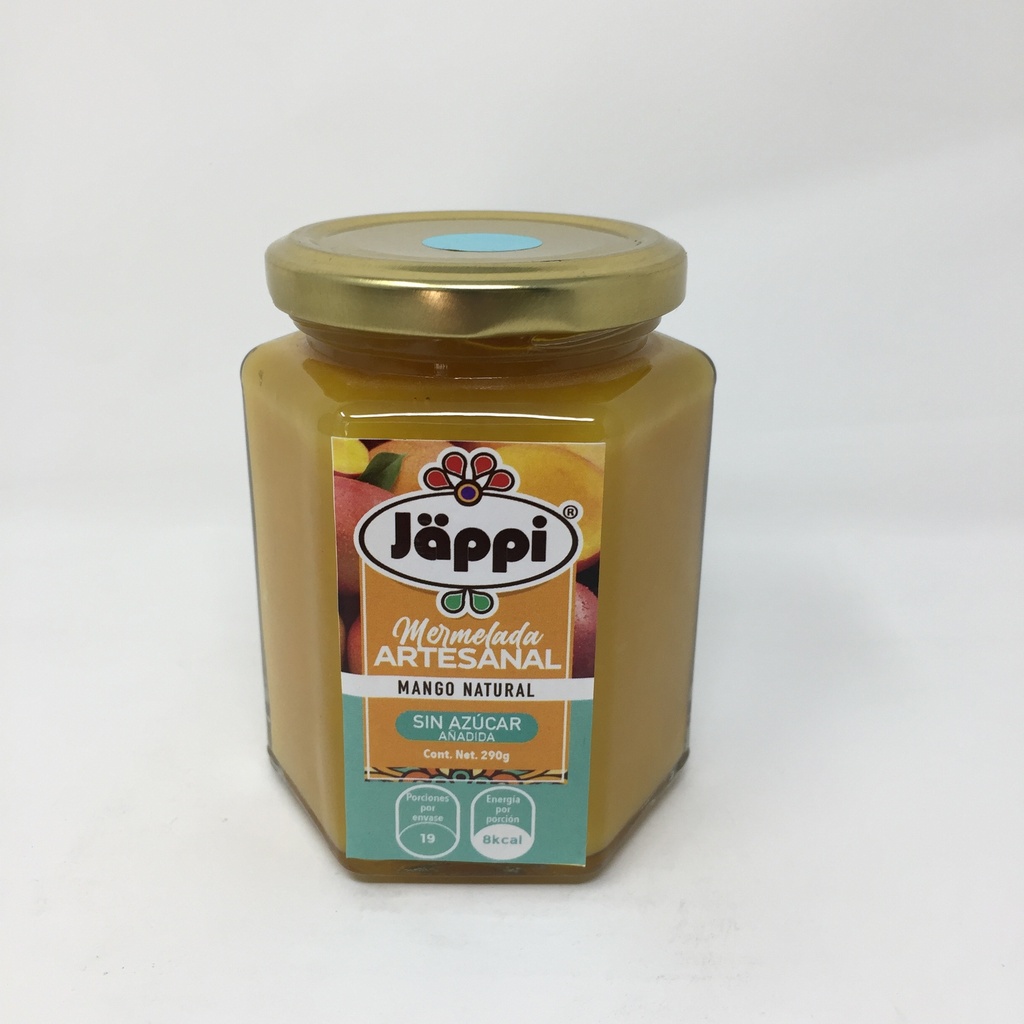 Mango sin Azucar Mermelada | Jappi 290 g