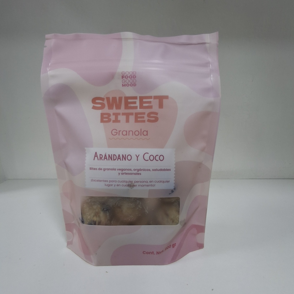 Arandano y Coco | Sweet Granola Bites