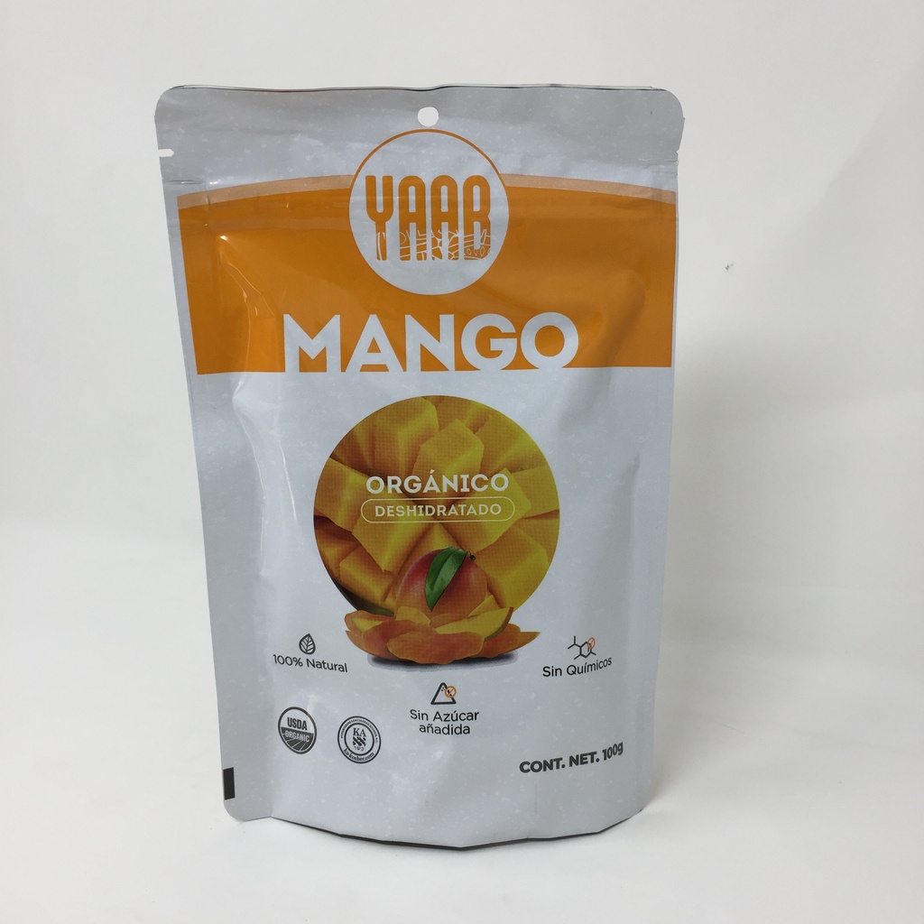 Mango Deshidratado Natural | Yaab 100 g