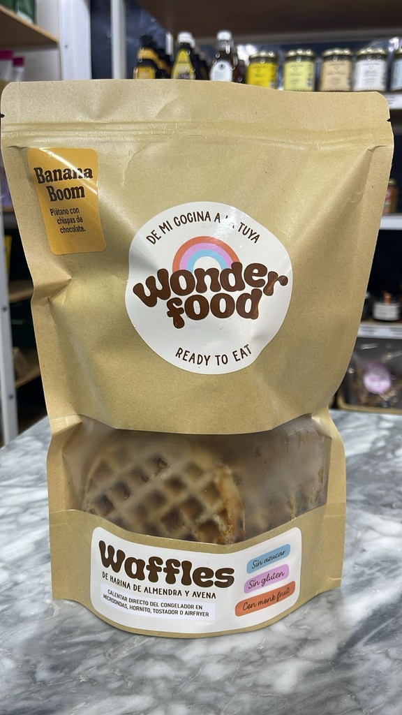 Banana Boom Waffles | Wonderfood