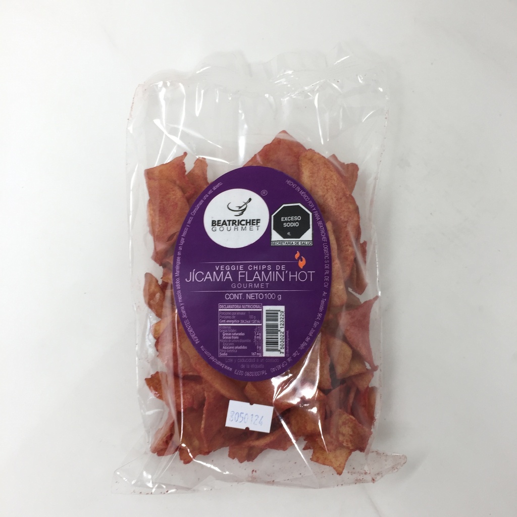 Jicama Flamin Hot | Beatrichef 100 g
