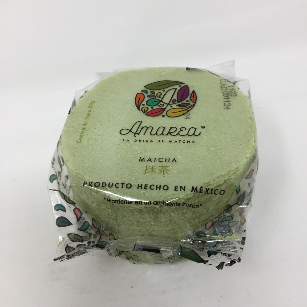Oblea de Matcha | Amarea