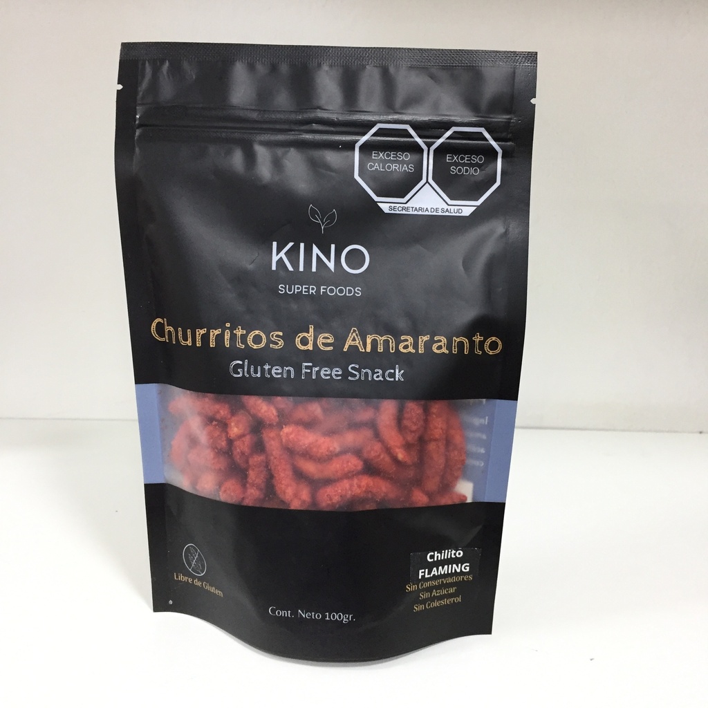 Churritos de Amaranto Chilito Flaming | Kino 100 g