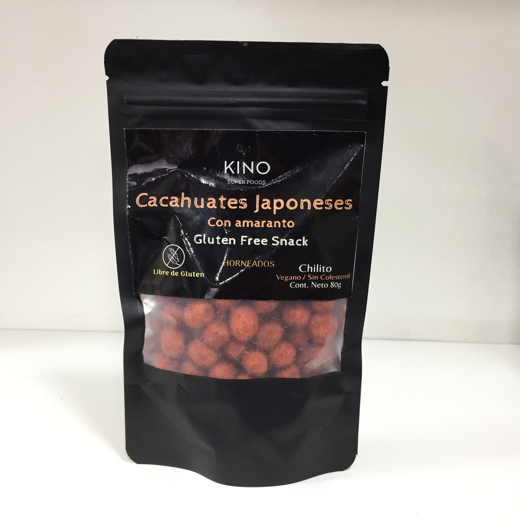 Cacahuate Japones con Amaranto y Chilito | Kino 80 g