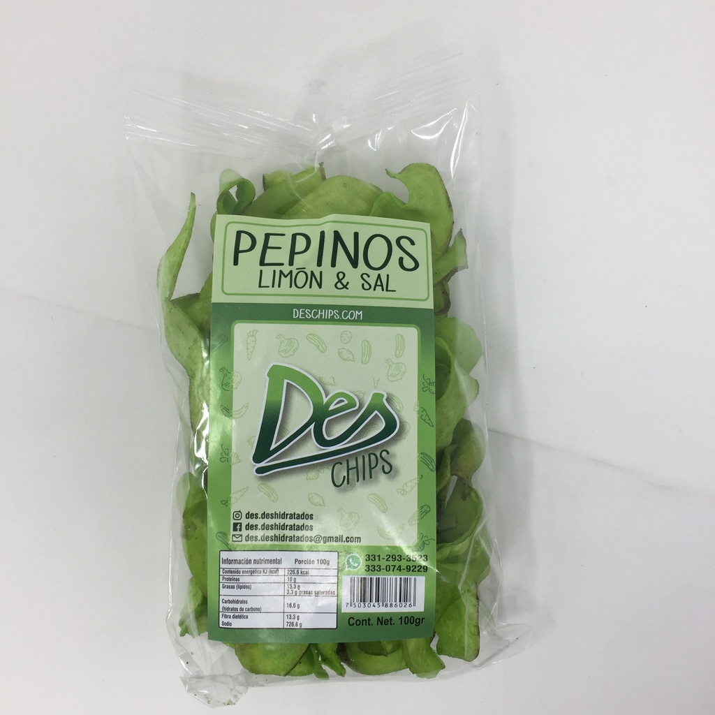 Pepino Limon y Sal | Deschips