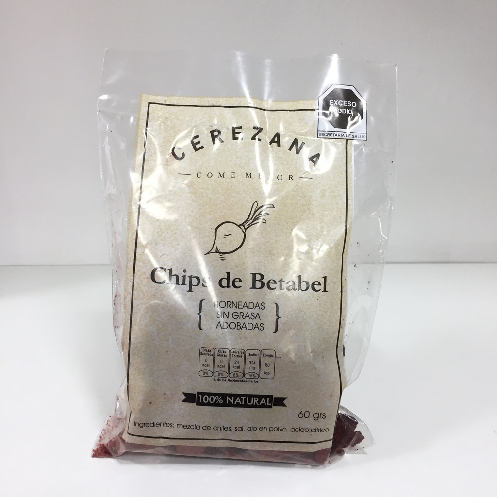Betabel en Chips | Cerezana 60 g