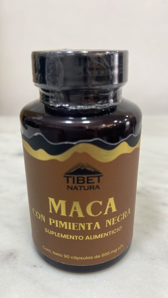 Maca con Pimienta Negra | Tibet by Flow 90 Capsulas