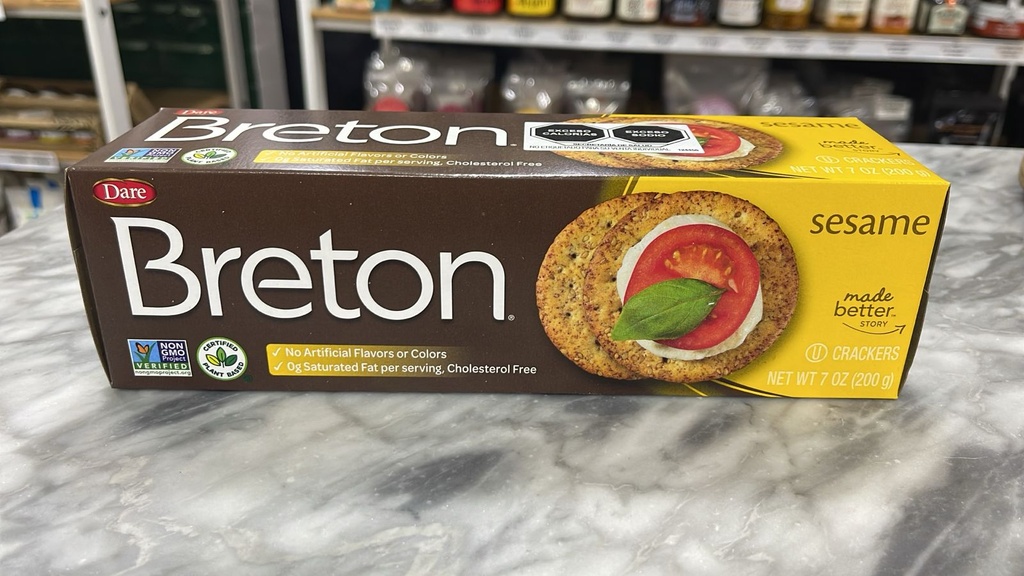 Breton Sesame Galleta Gourmet | Dare 200 g