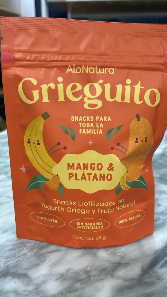Mango Platano | Grieguito By Alo Natura 28 g