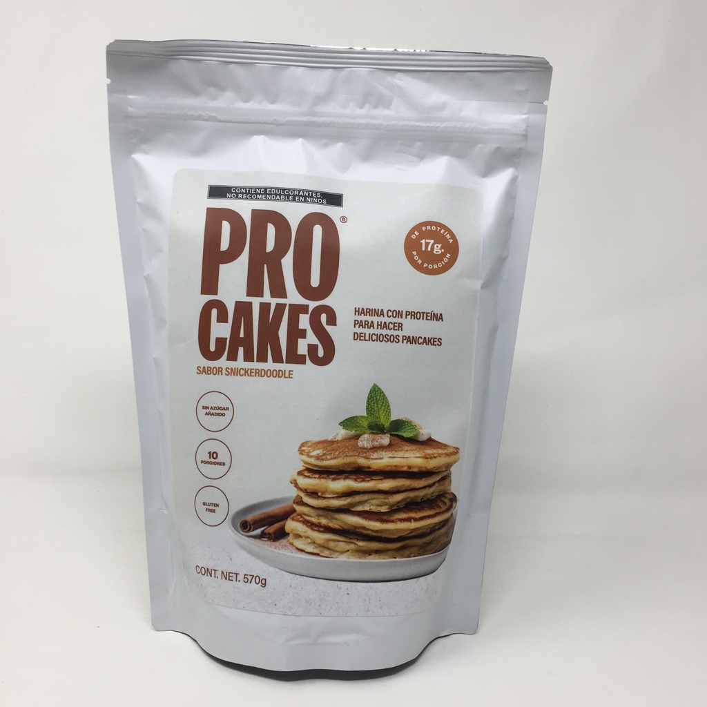 Harina para Pancakes sabor Canela | Pro Cakes 570 grs