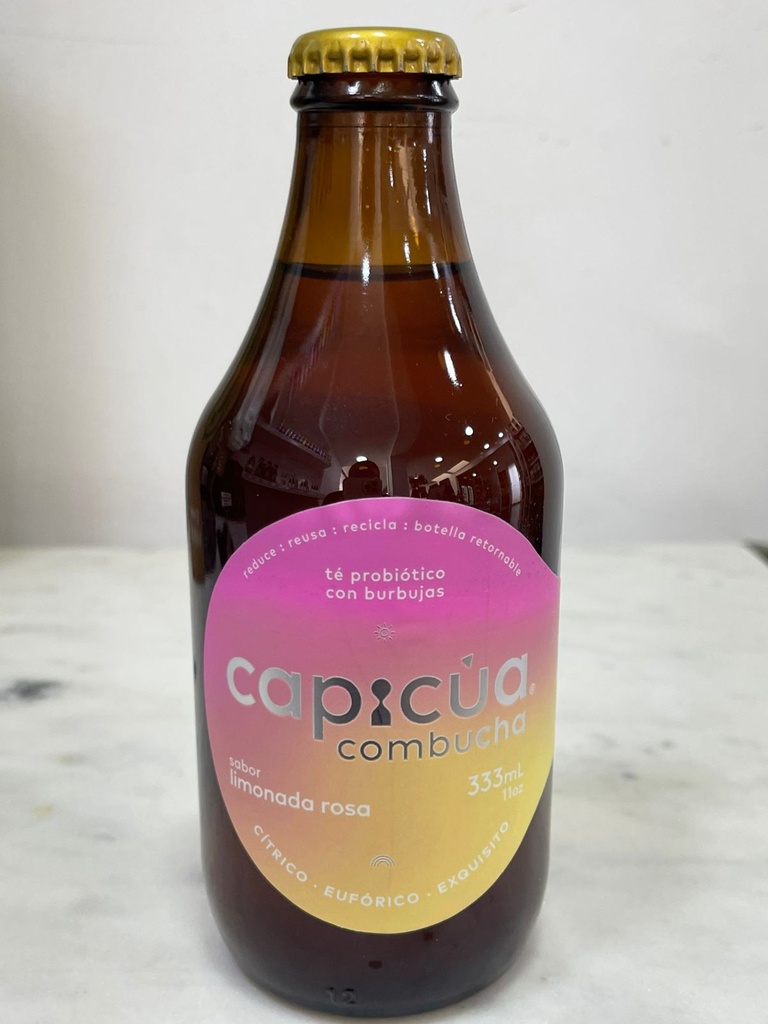 Limonada Rosa Kombucha | Capicua 333 ml By MNMS