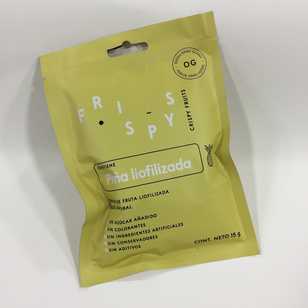 Frispys Piña Liofilizada | KaraDeniz 10 grs