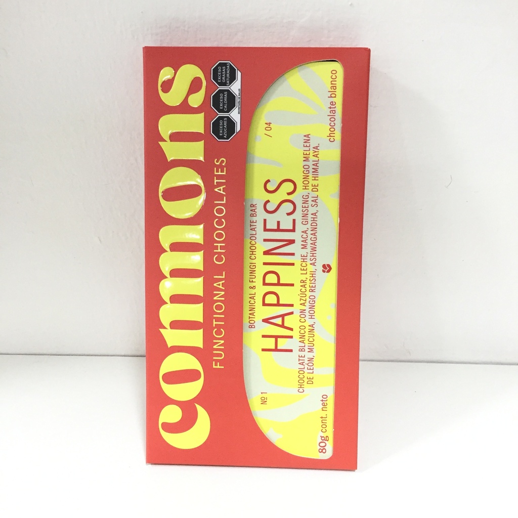 Chocolate Happiness Vegano | Commons 80 g