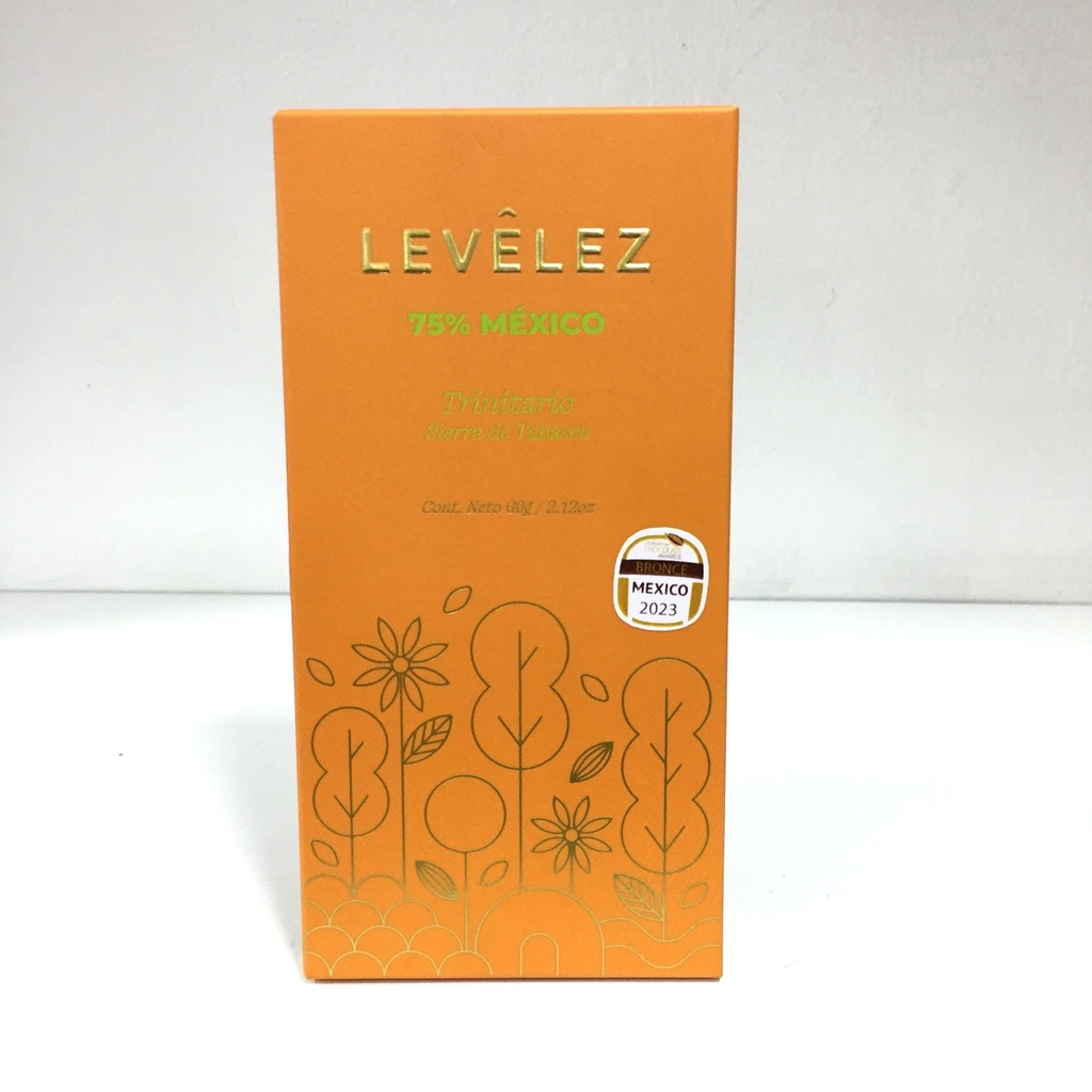Levelez | Chocolate Trinitario 75% Mexico | 60g