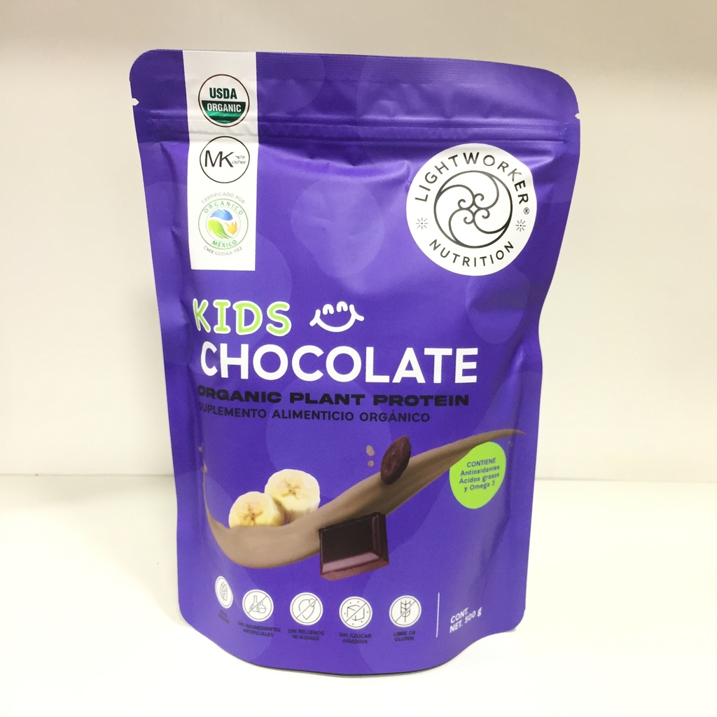 Kids Chocolate Suplemento Proteina | Lightworker 500 g