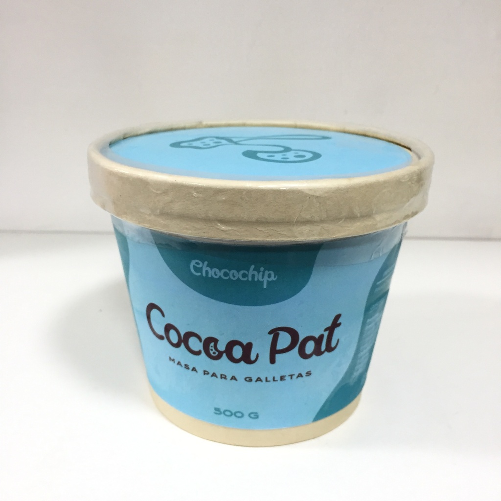 Masa para Galletas Chocochip | Cocoa Pat 500 g