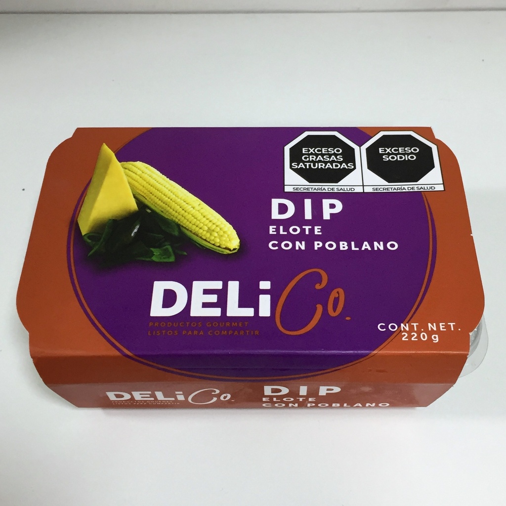 Dip de Elote con Poblano | SenDeli 220 g