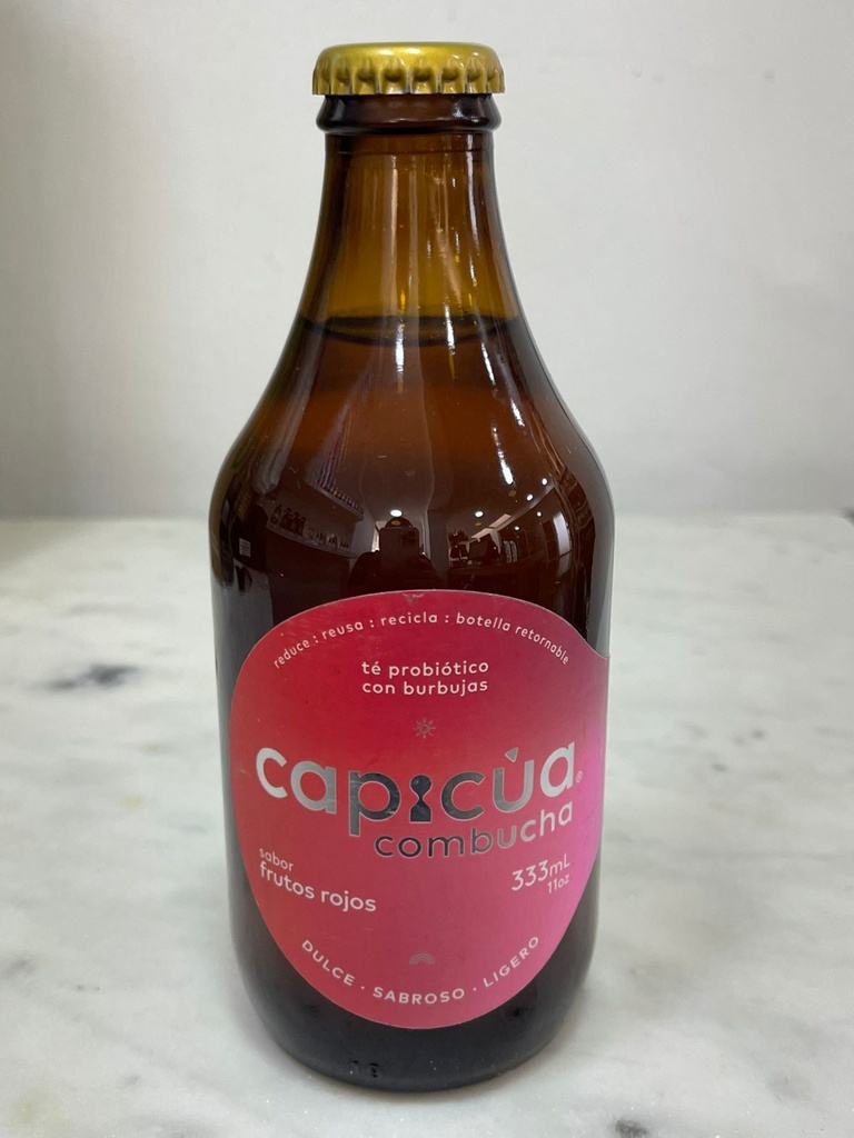 Frutos Rojos Kombucha | Capicua 333 ml By MNMS