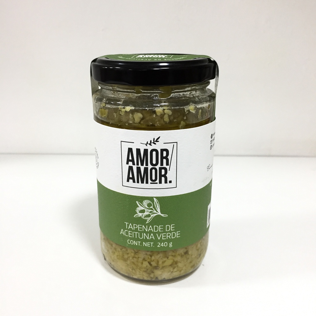 Tapenade de Aceituna Verde | Amor Amor 240 g