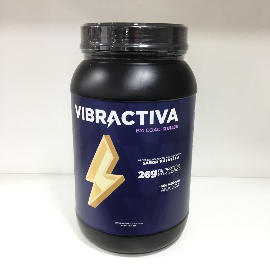 Proteina Aislada Sabor Vainilla | Vibractiva 1 kg