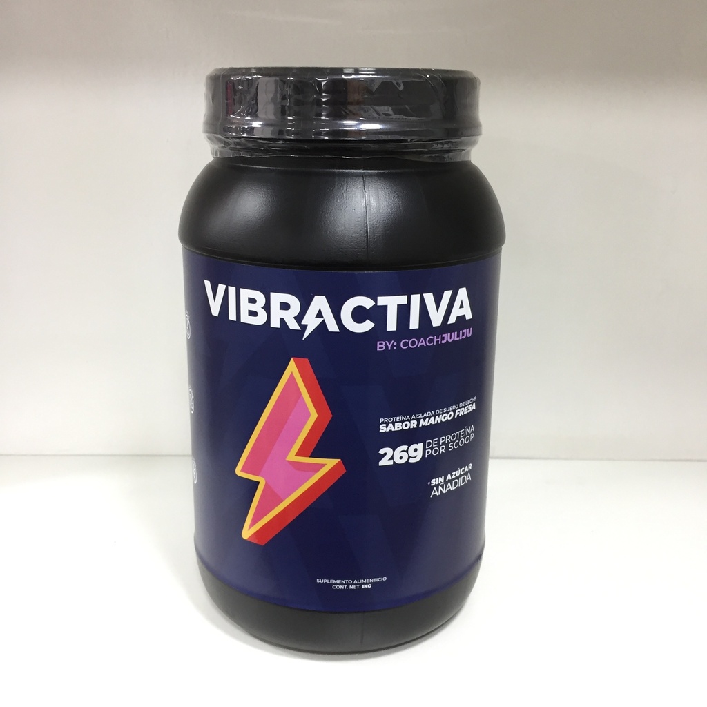 Proteina Aislada Sabor Mango Fresa | Vibractiva 1 kg