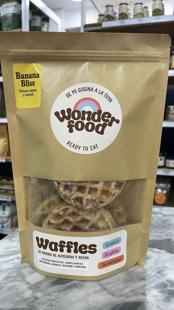 Banana Bliss Waffles | Wonderfood