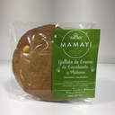 Crema de Cacahuate y Platano Galleta Vegana | Mamayi 1 pza