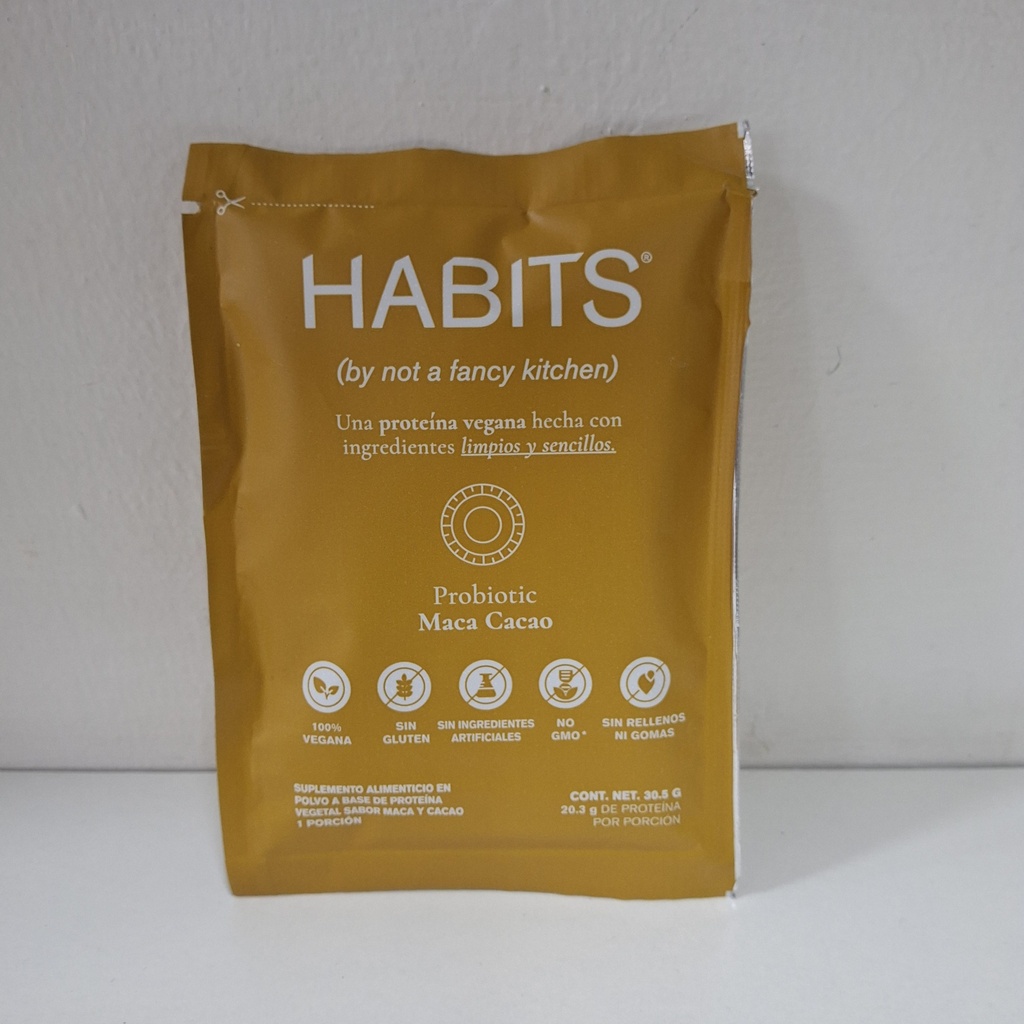 Sobre Probiotico Maca Cacao | Habits 30.5 g