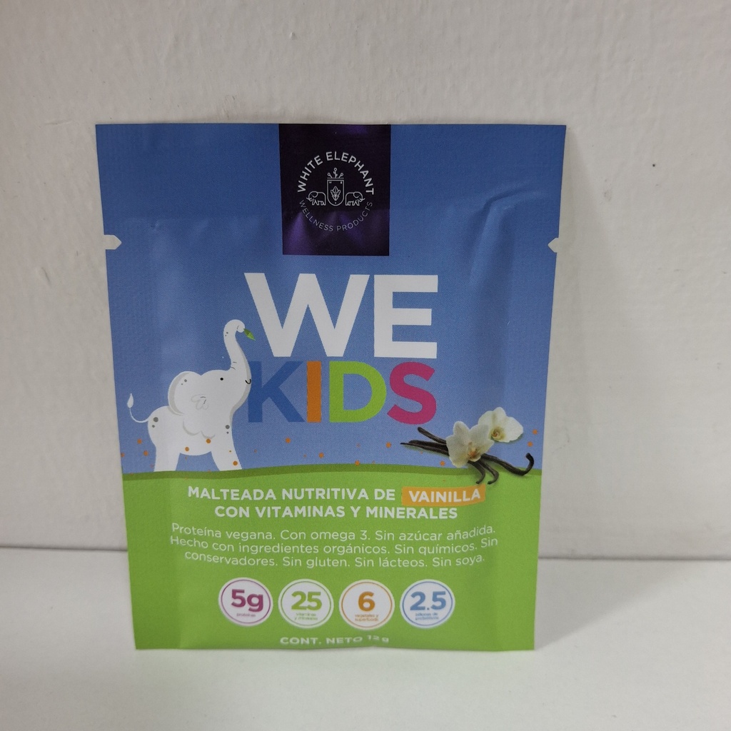 We kids Vainilla Sobre | Malek Superfoods