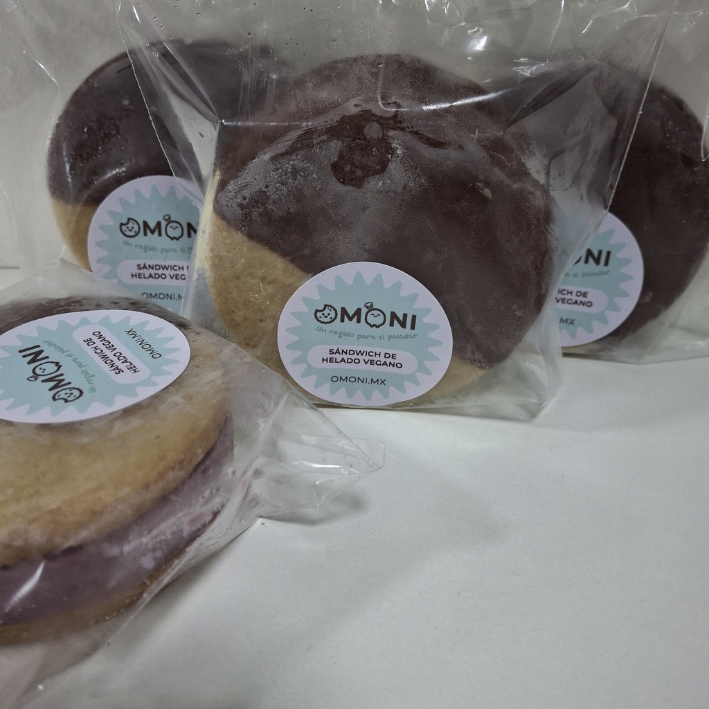 Sandwich de Galleta con Nieve | Omoni