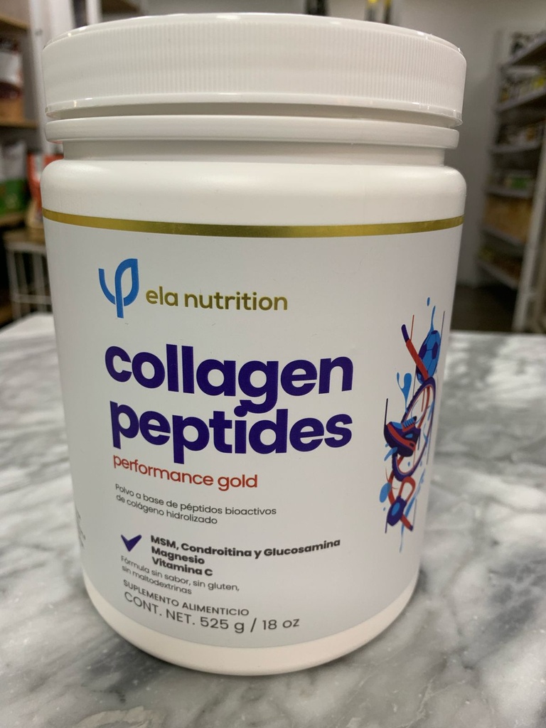 Collagen Peptides Performance Gold | Ela Nutrition 525 g